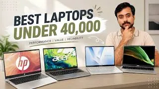 Thumbnail: Best Laptop Under 40000 in 2026  |  TOP 5 Best Laptops under 40000  in 2026