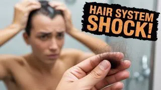 Thumbnail: Best Hair System SCAM or LEGIT? Shocking Hair Replacement Quality Test Results!