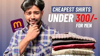 Thumbnail: Cheapest Casual And Formal Shirts From MEESHO Under ₹300