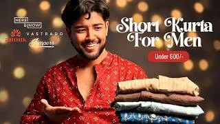 Thumbnail: Festive Short Kurta For Men Under a Budget ✨🪔 | Myntra Haul