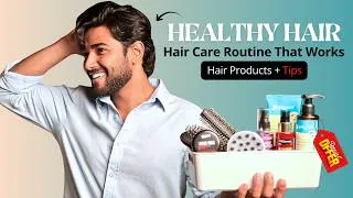 Thumbnail: My Hair Care Routine At Home | Head Wash + After Care For Healthy Hair | Vishwash Singh Rajput