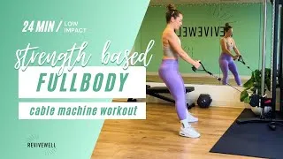 Thumbnail: 24 Min Cable Machine Full Body Workout *NEW* | Great for busy gym days | REVIVEWELL TRAINING