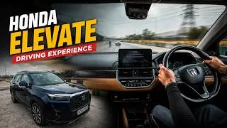 Thumbnail: Driving Honda Elevate for the first time. Best NA Engine Ever💨. Full Review & Information.