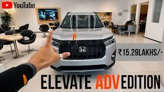 Thumbnail: Sirf ₹15.29 Lakh mein with All top features🔥. Honda Elevate ADV Edition. Full Review & Information.