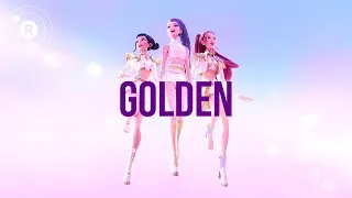 Thumbnail: HUNTRIX & KPop Demon Hunters Cast - Golden (8D AUDIO) (Lyrics)