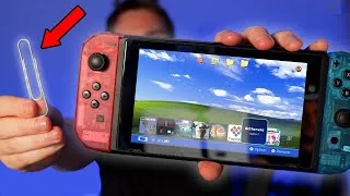 Thumbnail: JAILBROKEN with a PAPERCLIP - How the Nintendo Switch security was defeated