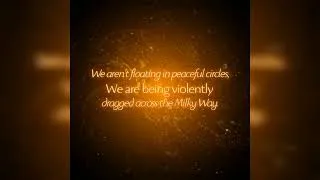 Thumbnail: We Aren't Floating In Peaceful Circles | Cosmic Wonder