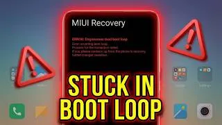 Thumbnail: Poco Phone Stuck in Boot Loop After Removing Password or Lock