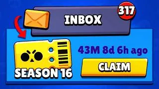 Thumbnail: Opening a Season 16 Brawl Pass 3 YEARS Later! | Forgotten Inbox Rewards!