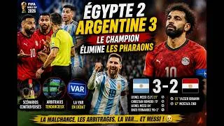 Thumbnail: 🇪🇬 ÉGYPTE 2-3 ARGENTINE 🇦🇷 | MESSI ÉLIMINE LES PHARAONS DANS UN MATCH CONTROVERSÉ 😢 | #CONTEXTOS