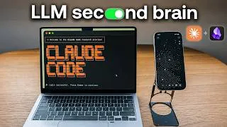 Thumbnail: A look inside my LLM second-brain setup (Full walkthrough)