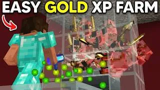 Thumbnail: BEST Minecraft Gold XP Farm in 26.1+ (LVL30 in 1min)