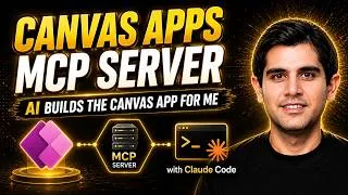 Thumbnail: Build Power Apps with AI | Canvas Apps Authoring MCP Server + Claude Code