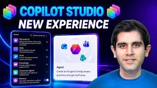 Thumbnail: Microsoft Rebuilt Copilot Studio — Here's Everything New 🚀