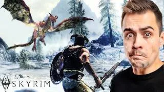 Thumbnail: TA GRA PODBIŁA NASZE SERCA... POWRÓT SKYRIM!