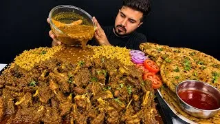Thumbnail: Massive Mutton Biryani & Mutton Curry Mukbang | Rich Gravy Pour | ASMR Eating Show