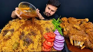 Thumbnail: Massive Mutton Biryani & Mutton Chops Curry Mukbang | Giant Desi Food Feast | ASMR Eating Show