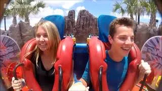 Thumbnail: Guy Passes Out on Slingshot Ride Amusement Park