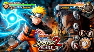Thumbnail: Naruto Rasenshuriken Vs Kakuzu Boss Fight | STORM 2 MOBILE (Android/PC) GameHub