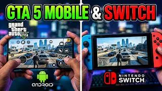 Thumbnail: GTA 5 PORT MOBILE & SWITCH! Akhirnya Bisa Main GTA 5 di HP Native?!