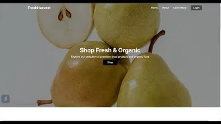 Thumbnail: A simple e-commerce website with animations | Front end