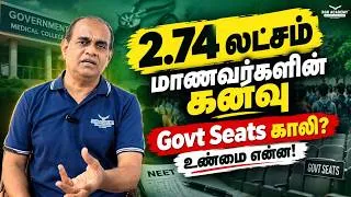 Thumbnail: Why 1.47 Lakh Qualified Doctors Will NOT Get a Seat in 2026 🚨 | RGR ACADEMY
