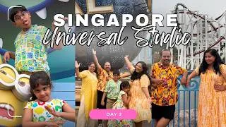 Thumbnail: Singapore Travel Vlog || Universal Studio With Kids || Summer Holiday Vlog Day 2