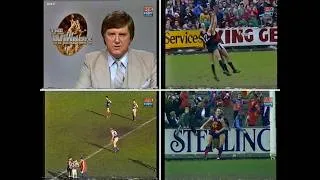 Thumbnail: Round 19 1984 The Winners - Carlton v Essendon. Footscray v Melbourne. Collingwood v Fitzroy