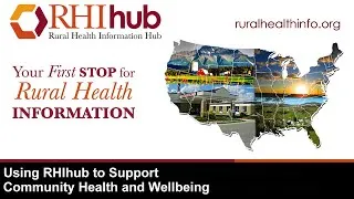 Thumbnail: Using RHIhub to Support Community Health and Wellbeing