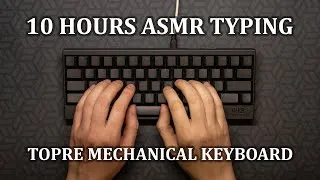 Thumbnail: ASMR Typing Sounds for Sleeping | Happy Hacking Mechanical Keyboard | 10 Hours