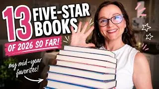 Thumbnail: Five-Star Books of 2026 (So Far) ⭐ My Mid-Year Favorites!