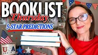 Thumbnail: 5-Star Book Predictions | Booklist Thursday Collaboration | America 250 🇺🇸