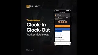 Thumbnail: Timekeeping Clock-In Clock-Out Mobile App - Worker