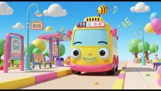 Thumbnail: Bus Song for Kids 🚌 | Bus Leaving Station | Nursery Rhymes & Baby Songs