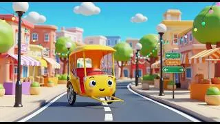 Thumbnail: Auto Rickshaw Song for Kids 🛺 | Auto Rickshaw in Market | Nursery Rhymes & Baby Songs