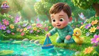 Thumbnail: Five Little Ducks Found a MAGIC Rainbow Pond! 🦆✨