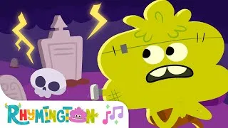 Thumbnail: Super Spooky Halloween Storm | Rain Song For Kids | Rhymington Square