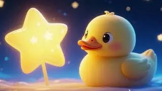 Thumbnail: Duckling and the Wishing Star 🐥⭐🌙 | Magical Night Adventure Song for Kids | Nursery Rhymes