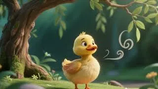 Thumbnail: Duckling and the Whispering Willow 🐥🌳🍃 | Magical Nature Adventure Song for Kids | Nursery Rhymes