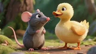 Thumbnail: Duckling and the Tiny Forest Mouse 🐥🐭🌳 | Sweet Woodland Friendship Song for Kids | Nursery Rhymes