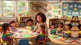 Thumbnail: “Wheels on the School Bus | Sing-Along Fun for Kids! 🚍🎶 | Nursery Rhymes Adventure!”