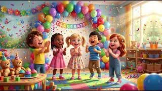 Thumbnail: "🚍 Sing Along! Days of the Week Bus Song 🎶 | Fun Nursery Rhymes for Kids!"