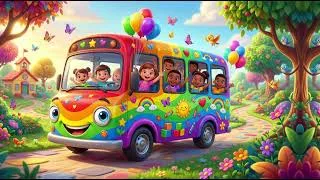Thumbnail: "🎶 Jump Aboard the Opposites Learning Bus! 🚍 Fun Nursery Rhymes for Kids! 🎉"