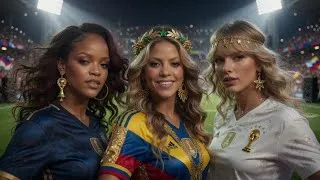 Thumbnail: Rihanna x Shakira x Taylor Swift - Rise to Glory (FIFA WORLD CUP ANTHEM)