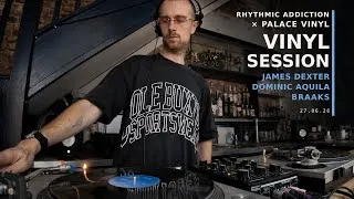 Thumbnail: Palace Vinyl Session | Braaks, James Dexter, Dominic Aquila | 100% Vinyl | Deep House & Underground