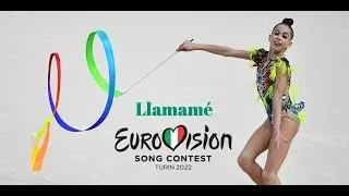Thumbnail: #11 Rhythmic Gymnastics Music - Llamamé (WRS) - Eurovision 2022