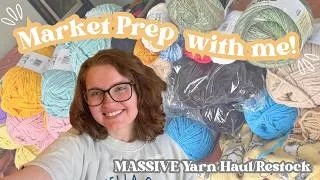Thumbnail: Market Prepping for a 2 DAY Vendor Craft Fair | Massive Yarn Haul/Restock | Patterns I Use