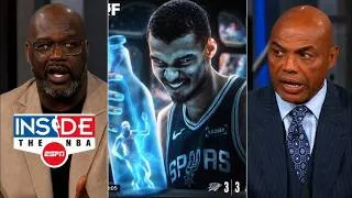 Thumbnail: Inside The NBA | Refs couldn't save Thunder! - Shaq & Chuck on Wemby leads Spurs dominate SGA 118-91