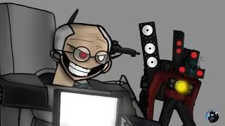 Thumbnail: What if Scientist Toilet “SHOWED UP” in Skibidi Toilet 47! (Fanmade)