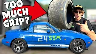 Thumbnail: I Put Slicks On My Miata.. Then Raced It!